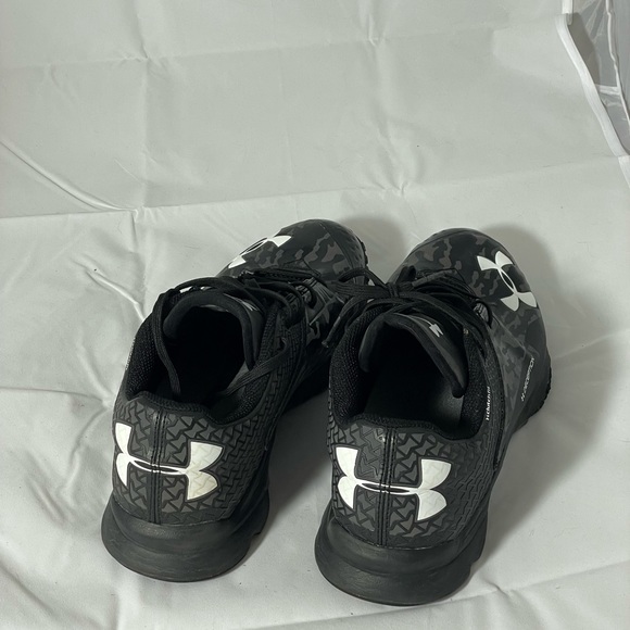 Black/Camo Under Armour Deception Shoes - Picture 3 of 5